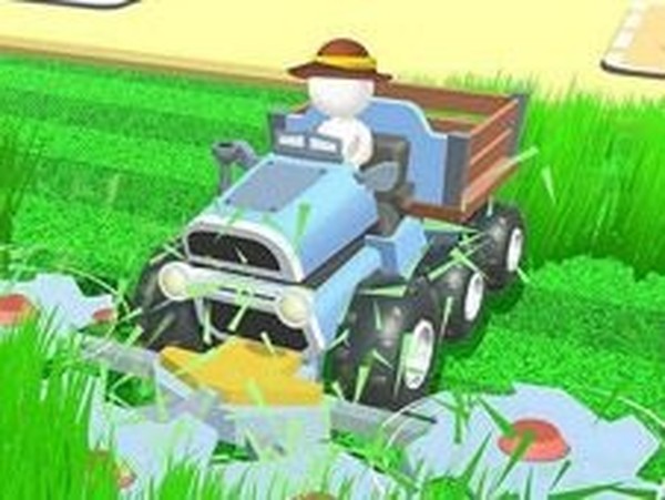Crazy Lawn Mover Online Arcade Game