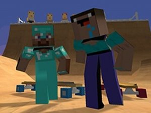 Noob & Pro Skateboarding Online Arcade Game