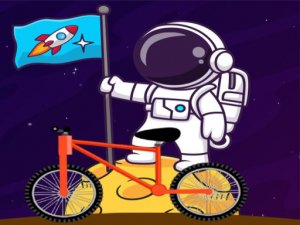 Space Bike Online Racing Arcade Game