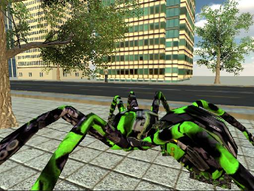 Spider Robot Transformation Online Arcade Game
