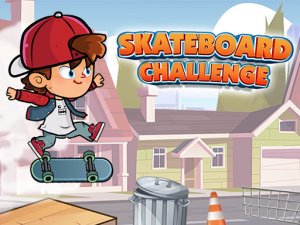 Skateboard Challenge Online Arcade Game