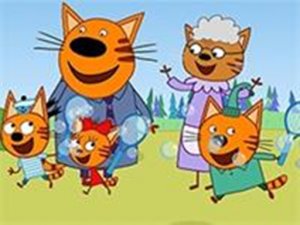 Cat Family Educational Puzzles