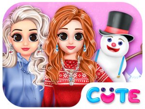 Princess Winter Style Dress Up