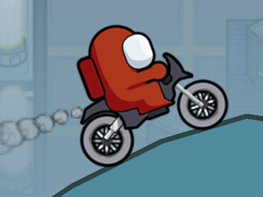 Among Us Motor Bike Challenge Online Arcade Game