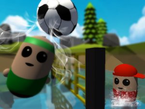 Volleyball Match Of Pills Online Arcade Game