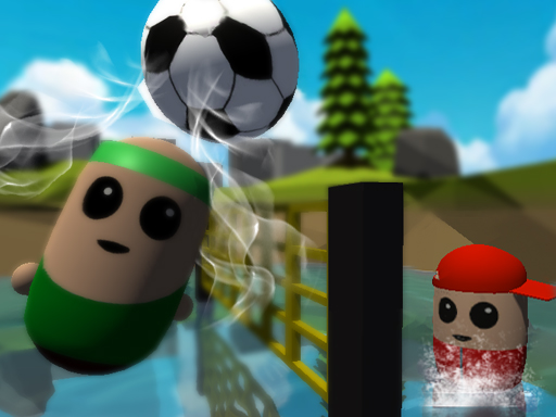Volleyball Match Of Pills Online Arcade Game