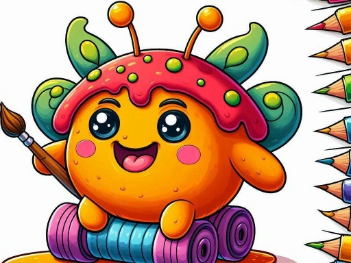 BTS Sprunki Coloring Book Online Coloring Game
