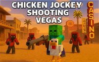 Chicken Jockey Shooting Vegas - Pixel Action Precision Fighter Online Game