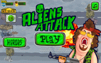 Aliens Attack: Space Precision Fighter Online Game