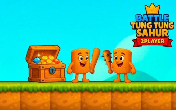 Battle Tung Tung Sahur 2 Player - Stick Fight Challenge Online Game