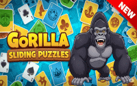 Gorilla Sliding Puzzles: Classic Tile Puzzle Game Online