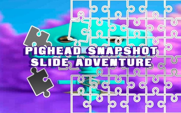 Pighead Snapshot Slide Adventure: Online Picture Puzzle Game