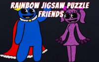 Rainbow Jigsaw Puzzle Friends - Colorful Jigsaw Puzzle Game