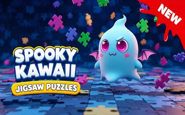 Spooky Kawaii Jigsaw Puzzles Online Game